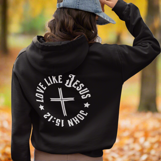 Love Like Jesus Unisex Hoodie - Street Faith